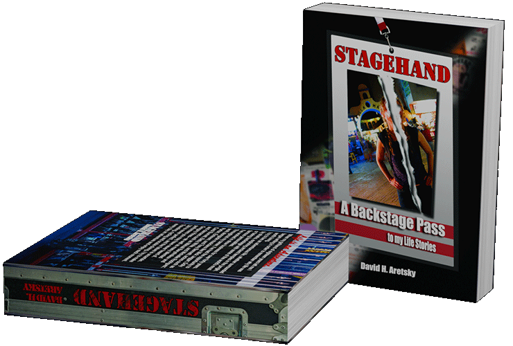 Stagehand: A Backstage Pass to my Life Stories. Image of Print Book