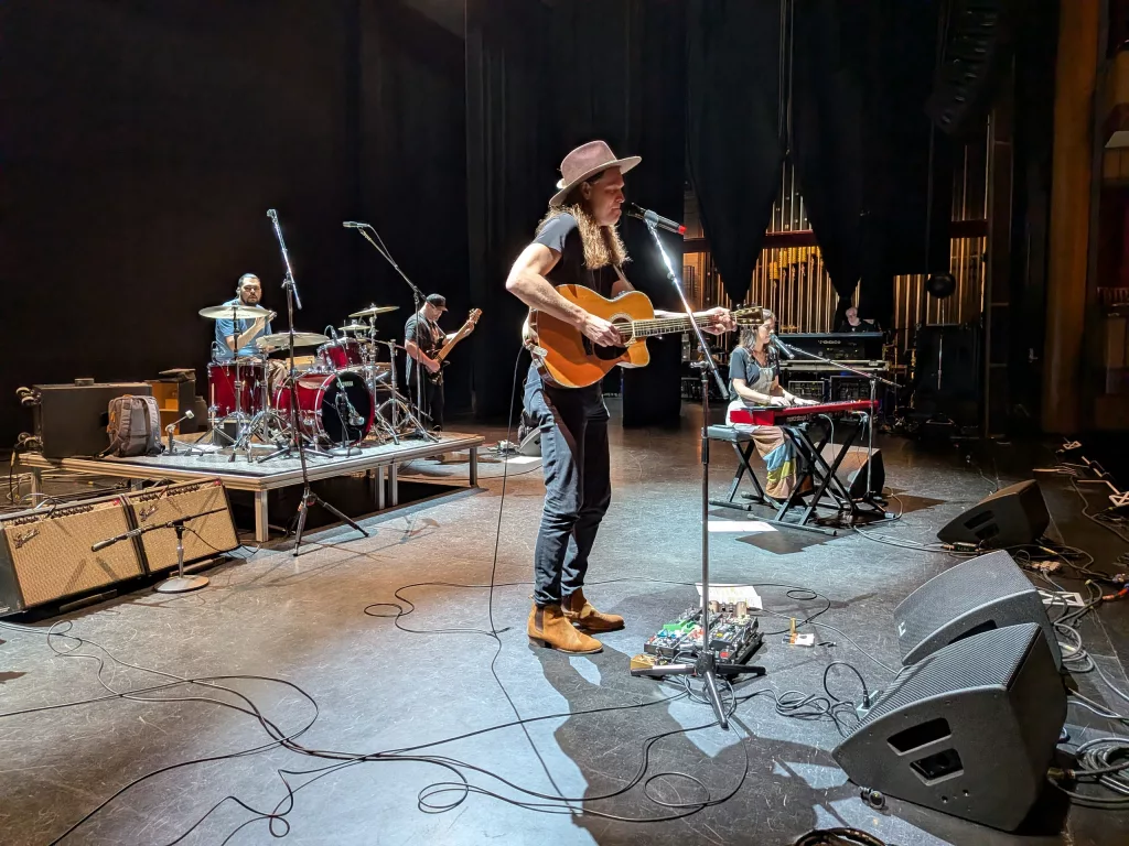 The Imaginaries sound check