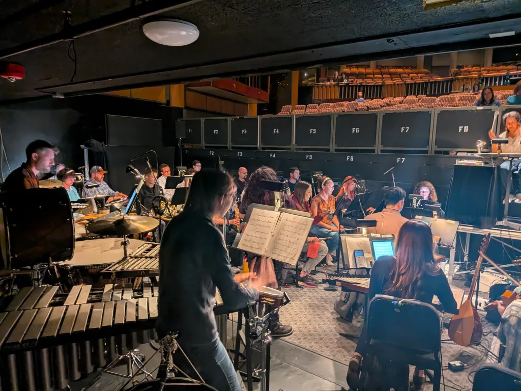 The orchestra for Gilgamesh.