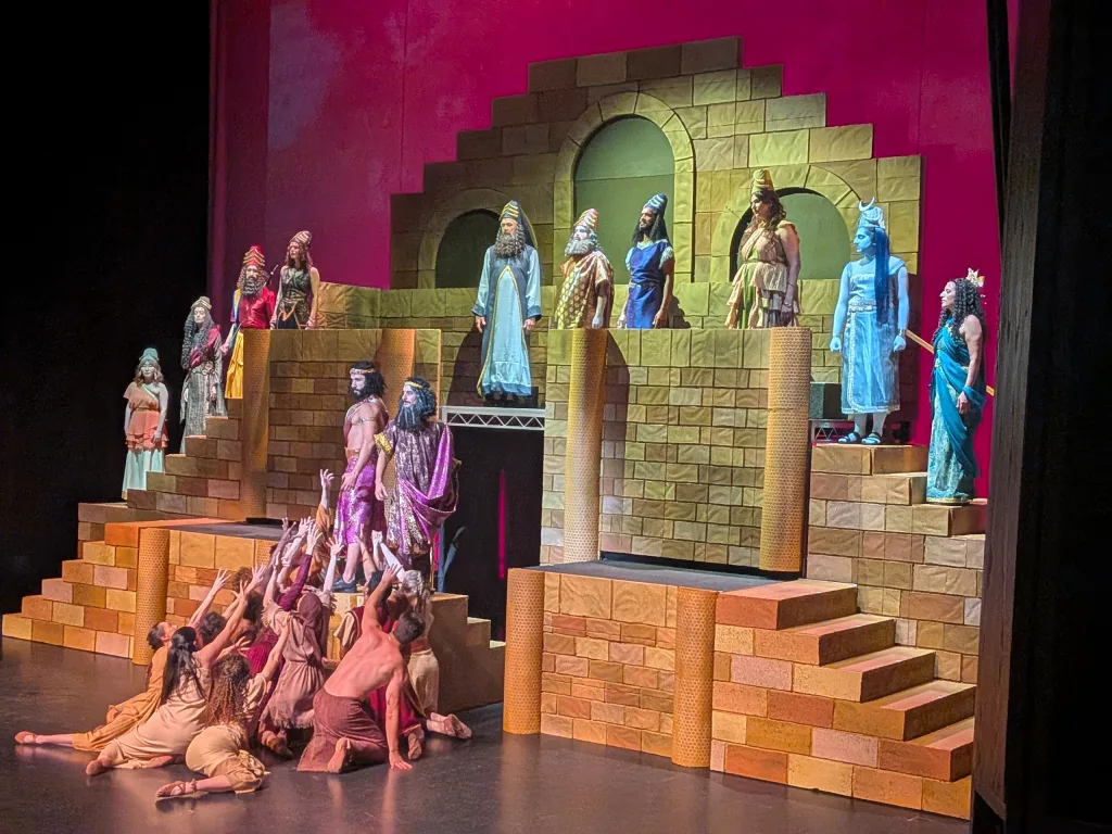 A scene from the show.