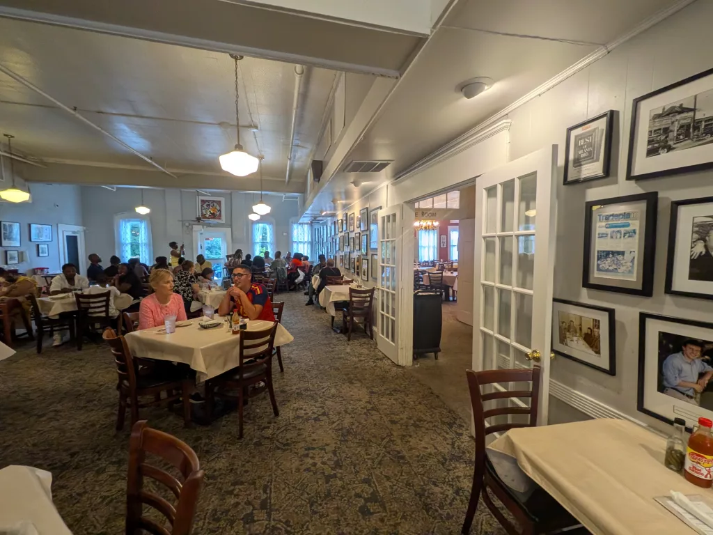Dinner at Mary Mac's Tea Room.