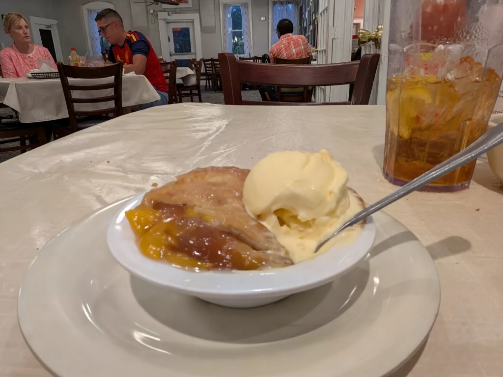 Dinner at Mary Mac's Tea Room.